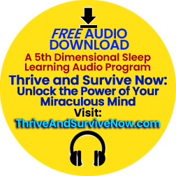 Thrive and Survive Now Sleep Learning Audio Program Series